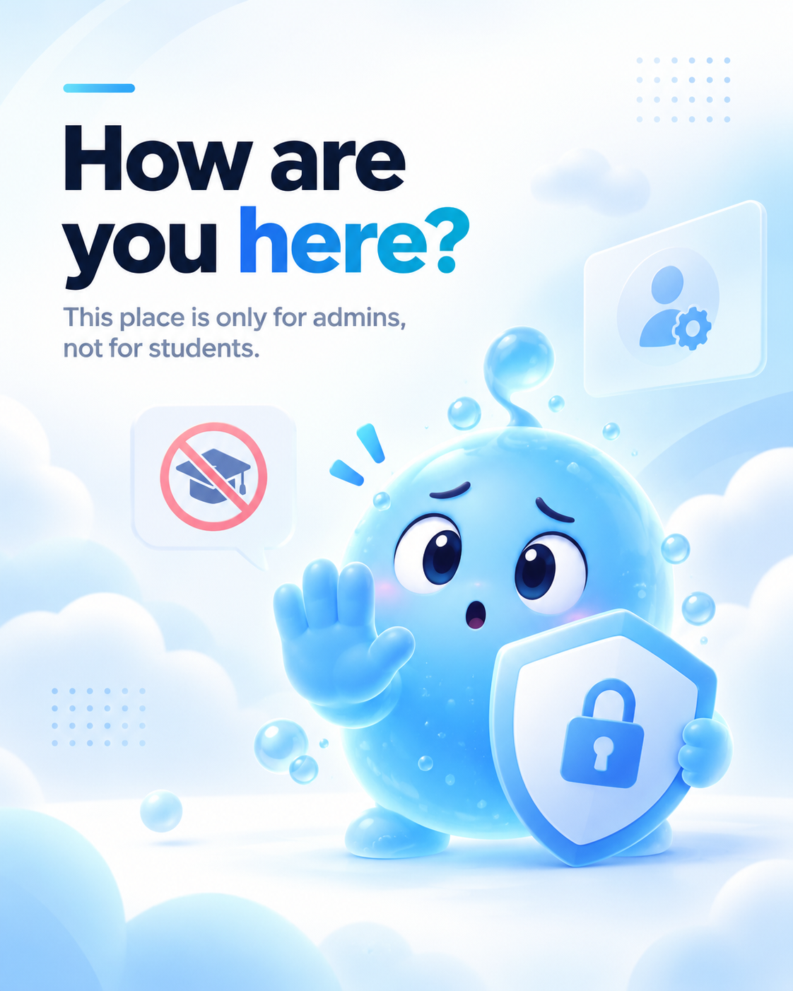 Riyas ICT admin access illustration